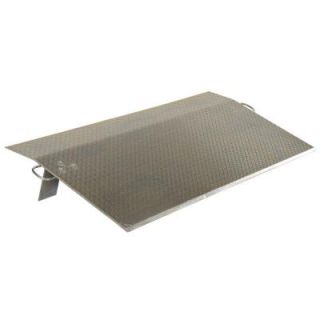 Vestil 5,500 lb. 60 in. x 42 in. x 0.5 in. Aluminum Economy Dockplate EH 6042