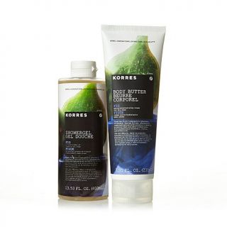 Korres Fig Shower Gel and Body Butter Duo   7368914