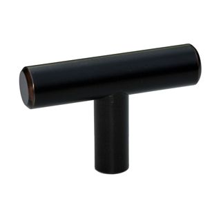 GlideRite 2 inch Solid Oil Rubbed Bronze Cabinet Bar Knobs (Case of 25