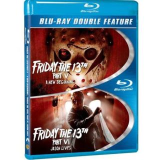 Friday The 13th Part V A New Beginning / Friday The 13th Part VI Jason Lives (Blu ray)