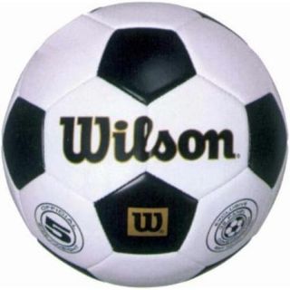 Olympia Sports BA323P Wilson Traditional Soccer Ball   Size 4