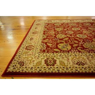 Agra Red Area Rug by Unique Loom