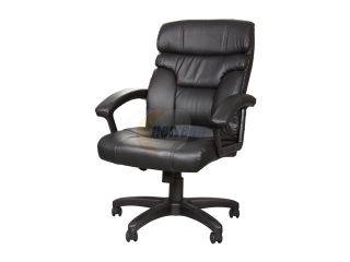 Rosewill High Back Leather Executive Chair   Black (RFFC 11008)