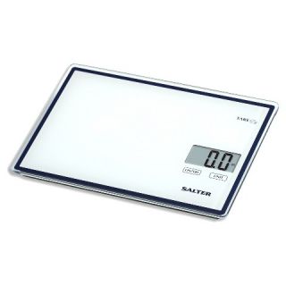 SALTER Touchless Tare 11lb Glass Top Food Scale