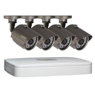 Q SEE Premium Series 4 Channel 960H 500GB Surveillance System with (4) 900TVL Camera, 100 ft. Night Vision QC304 4H4 5