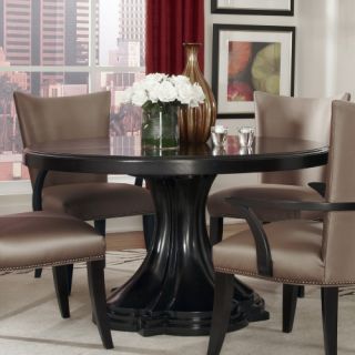 A.R.T. Furniture Cosmopolitan Round Dining Table   Ebony   Dining Tables