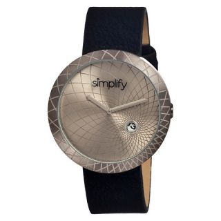 Womens Simplify the 1800 Watch with Magnified Date Display