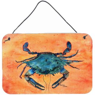 Crab Aluminum Hanging Painting Print Plaque