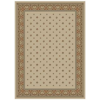 Concord Global Florence Ivory Rectangular Indoor Woven Oriental Area Rug (Common 8 x 11; Actual 94 in W x 130 in L x 7.83 ft Dia)