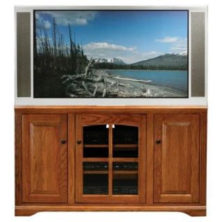 Eagle Furniture Oak Ridge 55 in. Plain Glass TV Stand