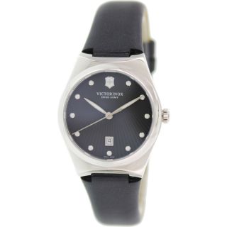 Victorinox Swiss Army Womens Victoria 241636 Black Leather Swiss