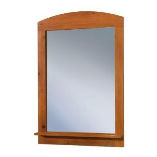 South Shore Furniture 41 in. x 28 in. Clever Sunny Pine Framed Mirror 3342120