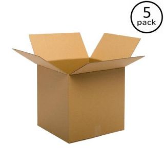 Plain Brown Box 30 in. x 30 in. x 30 in. 5 Box Bundle PRA0146
