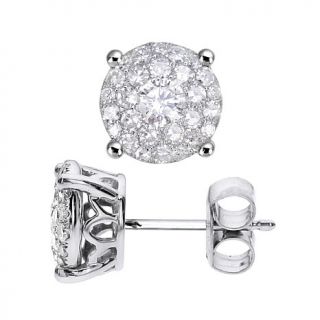Diamond Couture 14K Gold .5ct Diamond Round Stud Earrings   8025698