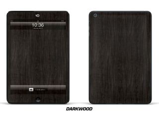 Vinyl Skin for iPad Mini   Darkwood