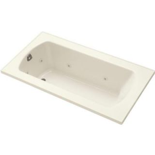 STERLING Lawson 5 ft. Whirlpool Tub in Biscuit 76261110 H 96