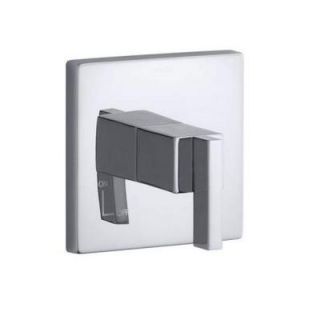 KOHLER Loure 1 Handle Wall Mount Volume Control Trim in Polished Chrome (Valve Not Included) K T14674 4 CP