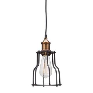 ZUO Aragonite Black and Copper Ceiling Lamp 98255