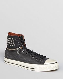 Converse Chuck Taylor All Star Zip Off Ankle Nailhead High Top Sneakers
