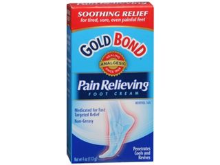 Gold Bond Pain Relieving Foot Cream   4 oz