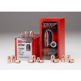 Hornady HP XTP Bullets 10mm .400 dia. 155 gr. HP XTP 413643