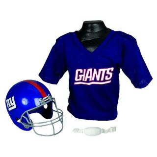New York Giants Franklin Sports Helmet/Jersey Set   Ages 5 9