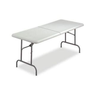IndestrucTables Too Bifold Resin Folding Table ICE65453