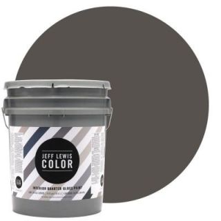 Jeff Lewis Color 5 gal. #JLC112 Beaver Quarter Gloss Ultra Low VOC Interior Paint 305112