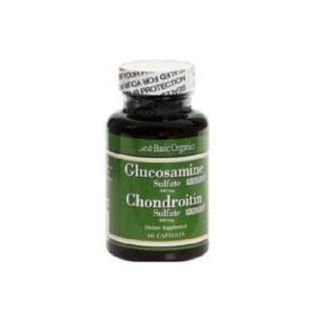 Glucosamine Chondroitin 500/400 Basic Organics 60 Caps