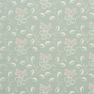 D146 Gold Pink And Blue Floral Brocade Upholstery Fabric By The Yard
