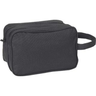 Everest Dual Compartment Toiletry Bag 578W Black  