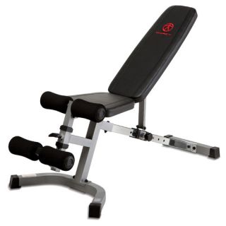 Marcy Adjustable Utility Bench with Leg Hold Down Pads