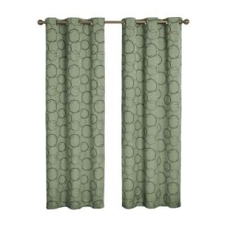 Eclipse Meridian Blackout Sage Curtain Panel, 95 in. Length 11250042X095SAG