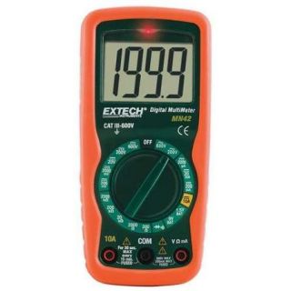 EXTECH MN42 Digital Multimeter, 600V, 2 MOhms