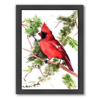 Cardinal Framed Painting Print