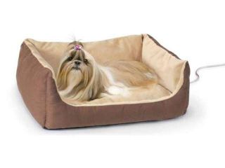 Thermal Pet Cuddle Cushion Bed with Removable Heating Unit