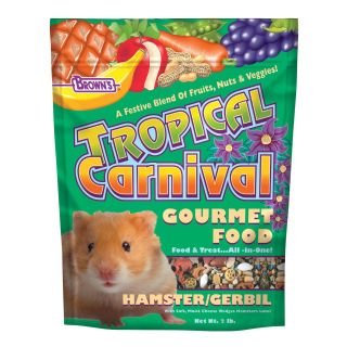 Tropical Carnival Hamster Food   Small Animal Cages & Gear