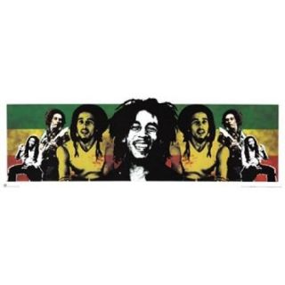 Bob Marley   Rastaman   Slim Poster Print (36 x 12)