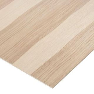 Columbia Forest Products 1/4 in. x 2 ft. x 8 ft. PureBond Hickory Plywood Project Panel 3325