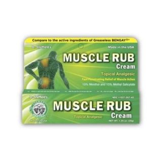 Muscle Rub Cream,1.250 OZ OTC100115