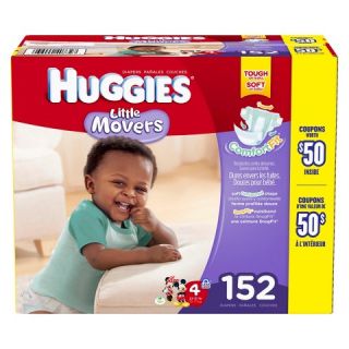 Huggies® Little Movers Diapers Economy Plus Pack (Select Size