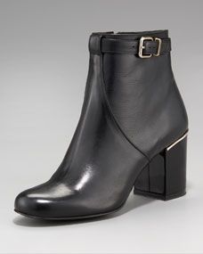 Robert Clergerie Buckle Ankle Boot