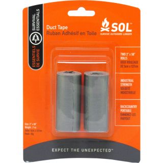 Adventure Medical SOL Duct Tape   Two 50in Rolls