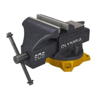 OLYMPIA 6 in. Bench Vise 38 606