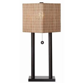 Kenroy Home Offset 30 in. Oil Rubbed Bronze Table Lamp 32602ORB