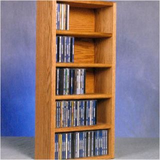 Wood Shed 500 Series 130 CD Wall Mounted Multimedia Storage Rack