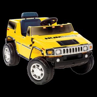 Kid Motorz Hummer H2 6V Ride On   Yellow