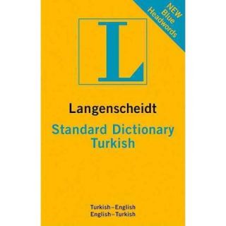 Langenscheidt New Standard Turkish Dictionary Turkish english, English turkish
