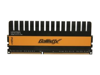 Crucial Ballistix 2GB 240 Pin DDR3 SDRAM DDR3 1600 (PC3 12800) Desktop Memory with Thermal Sensor Model BL25664FN1608