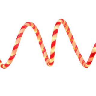 Home Accents Holiday 18 ft. Red and White Candy Cane Rope Light Kit ML 2W 18 120V R&W